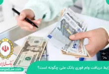 شرایط دریافت وام فوری بانک ملی چگونه است؟