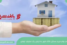 دریافت وام خرید مسکن بانک شهر